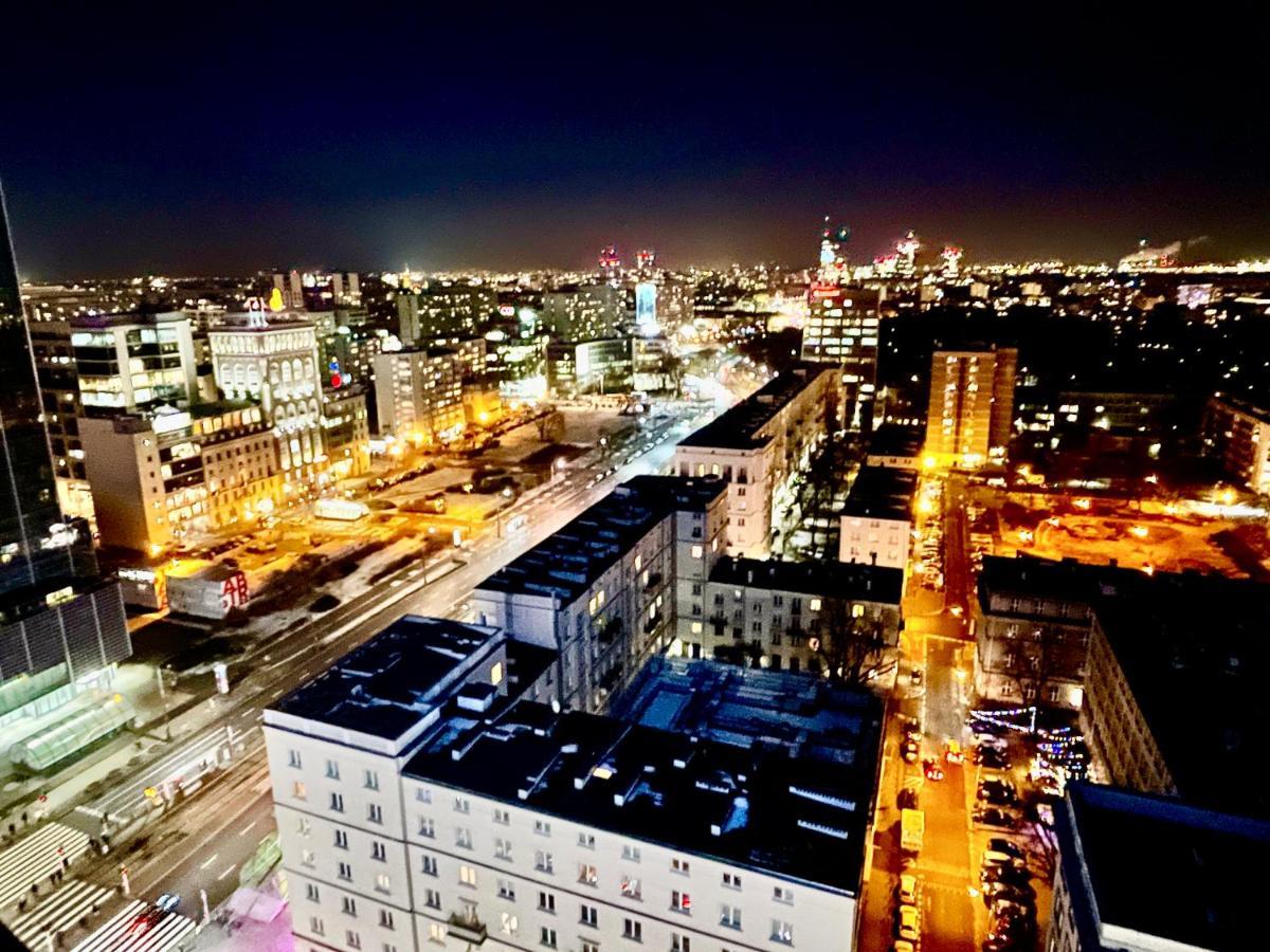Apartmán Sun Clima/Ac Metro X2 Fast Wifi 500 Mbs 70'Tv Netflix Appletv Hbo Varšava Exteriér fotografie