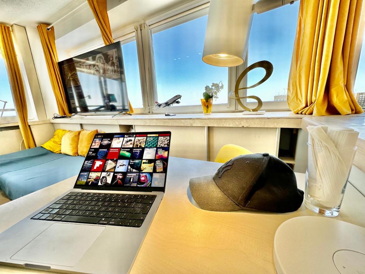 Apartmán Sun Clima/Ac Metro X2 Fast Wifi 500 Mbs 70'Tv Netflix Appletv Hbo Varšava Exteriér fotografie