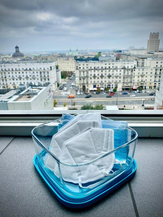 Apartmán Sun Clima/Ac Metro X2 Fast Wifi 500 Mbs 70'Tv Netflix Appletv Hbo Varšava Exteriér fotografie