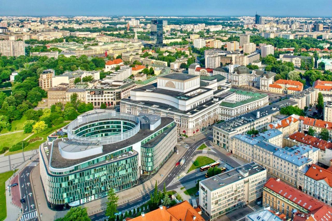 Apartmán Sun Clima/Ac Metro X2 Fast Wifi 500 Mbs 70'Tv Netflix Appletv Hbo Varšava Exteriér fotografie