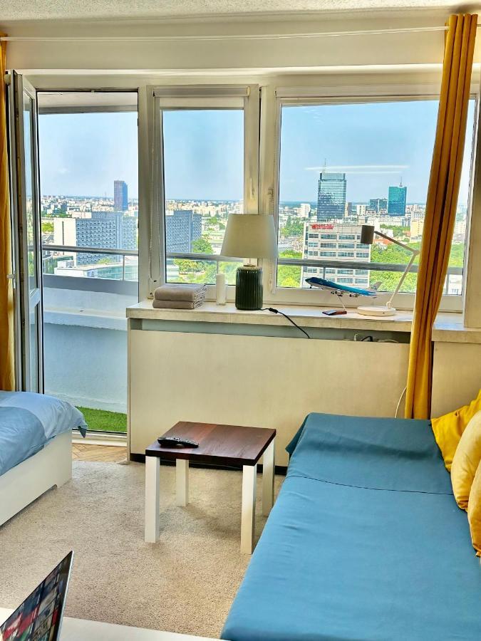 Apartmán Sun Clima/Ac Metro X2 Fast Wifi 500 Mbs 70'Tv Netflix Appletv Hbo Varšava Exteriér fotografie
