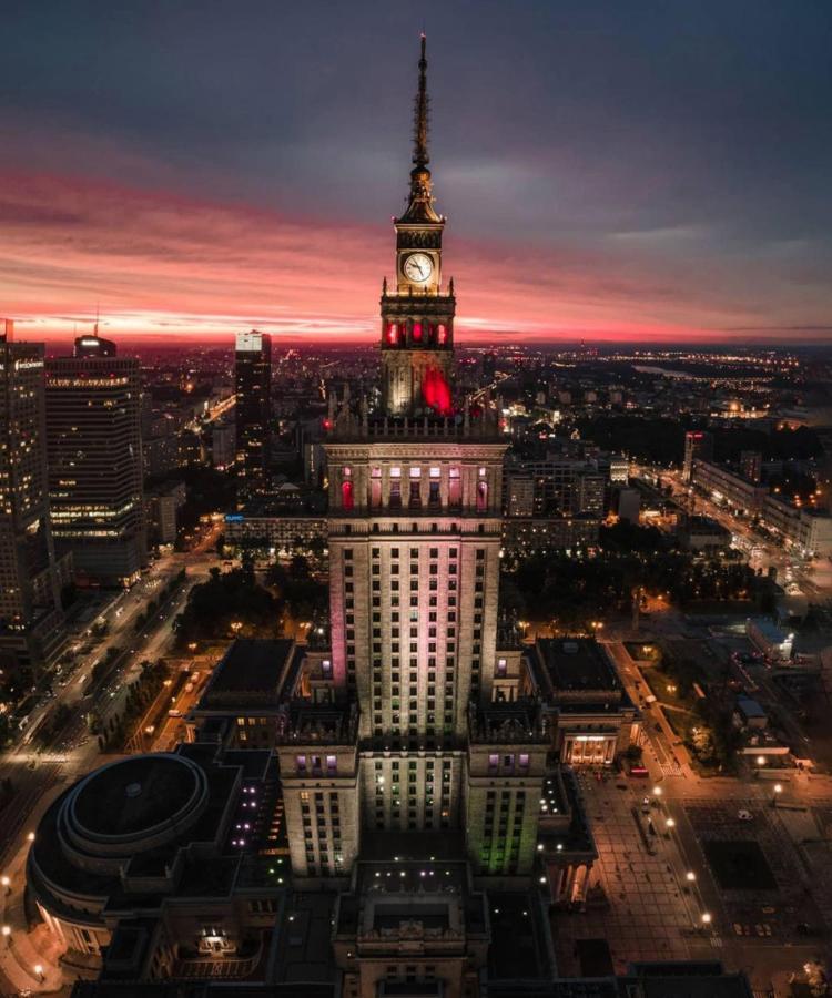 Apartmán Sun Clima/Ac Metro X2 Fast Wifi 500 Mbs 70'Tv Netflix Appletv Hbo Varšava Exteriér fotografie