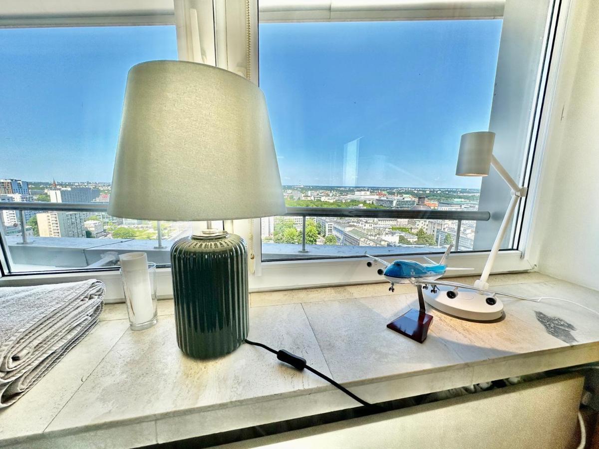 Apartmán Sun Clima/Ac Metro X2 Fast Wifi 500 Mbs 70'Tv Netflix Appletv Hbo Varšava Exteriér fotografie