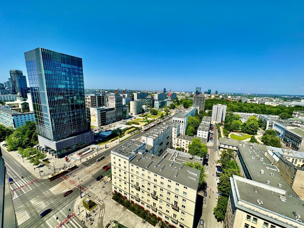 Apartmán Sun Clima/Ac Metro X2 Fast Wifi 500 Mbs 70'Tv Netflix Appletv Hbo Varšava Exteriér fotografie