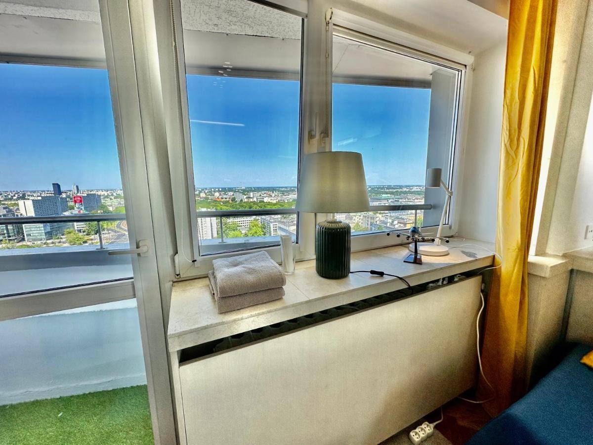 Apartmán Sun Clima/Ac Metro X2 Fast Wifi 500 Mbs 70'Tv Netflix Appletv Hbo Varšava Exteriér fotografie